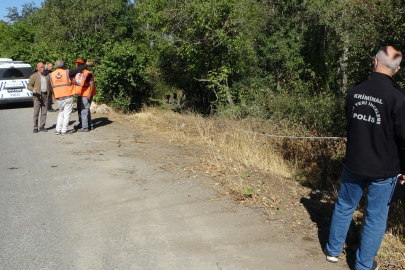 50 metre savrulan araç çarptığı demir kapıyı yerinden sökerek bahçeye uçtu