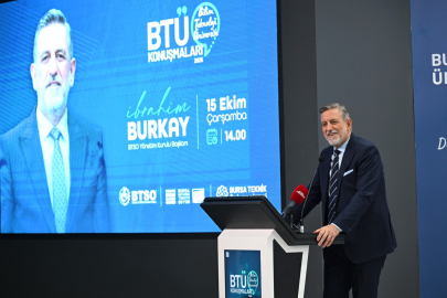 BTSO Başkanı Burkay, BTÜ Konuşmaları'nda Gençlerle Buluştu: "Bursa Büyürse Türkiye Büyür"