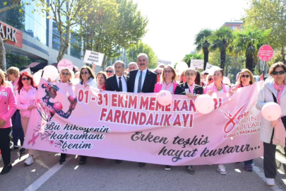 Gemlik’te “Meme Kanseri Farkındalık Ayı” Etkinliği: Erken Teşhise Dikkat Çekildi