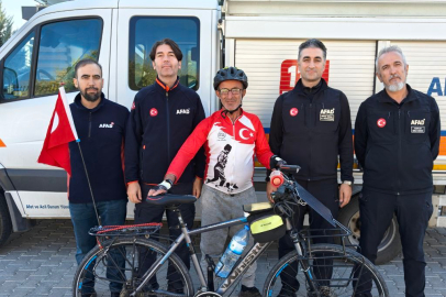 İzmir’den yola çıkan gezgin Kayseri’ye ulaştı