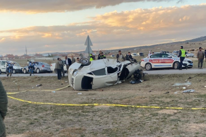 Otomobil Takla Atarak Şarampole Uçtu: 1 Ölü