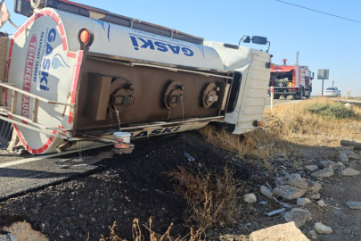 Gaziantep'te Yakıt Tankeri Kazası