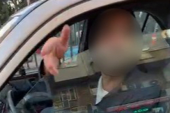 Ters Yöne Giren Sürücü Dehşet Saçtı