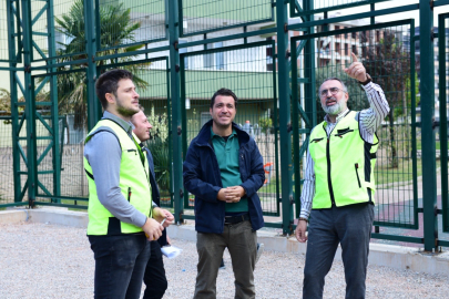 Kale Mahallesi’ne Yeni Halı Saha Geliyor: Başkan Erol Çalışmaları Yerinde İnceledi