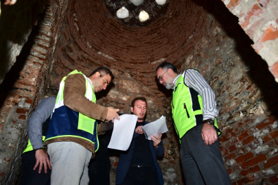 Tarihi Kestel Hamamı Gün Yüzüne Çıkıyor: Başkan Erol Çalışmaları Yerinde İnceledi