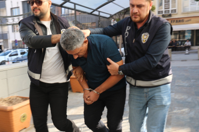 Kendi evladını acımasızca tekmeleyen baba adliyeye sevk edildi