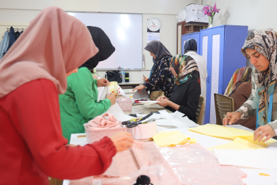 Giyim ve Üretim Teknolojisi Kursuna Yoğun Talep