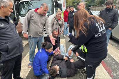 Otomobil ile Motosiklet Çarpıştı: 1 Yaralı