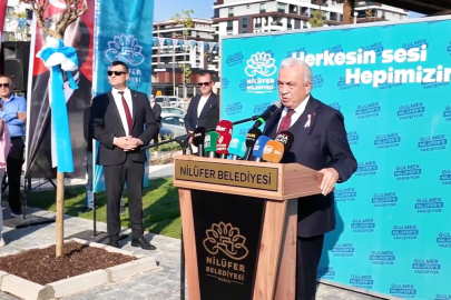 Nilüfer’in 421. Parkı Olan, Melisa Parkı Hizmete Açıldı