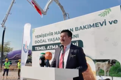 Yenişehir’de Can Dostlara Yuva: Bakımevi ve Doğal Yaşam Alanı’nın Temeli Atıldı