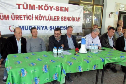 Mudanyada Köylüler İsyanda!