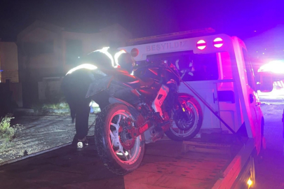 Çeşme'de plakasız, kasksız ve abartı egzozlu motorlara sıkı denetim