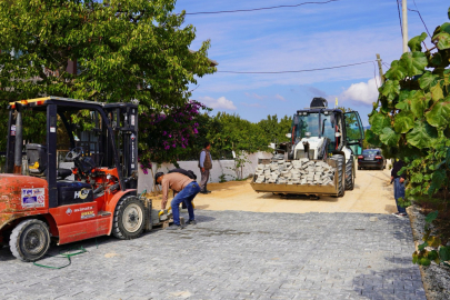 İznik’te Çakırca Mahallesi’nde Yol Çalışmaları Sürüyor