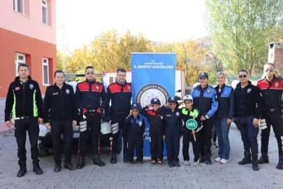 Öğrencilere polislik mesleği anlatıldı