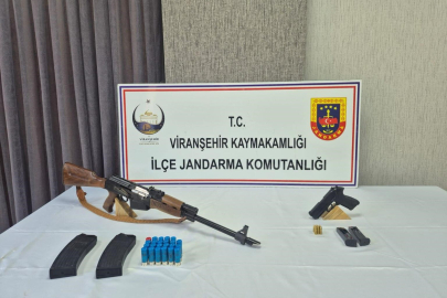 Şanlıurfa’da ruhsatsız silah operasyonu: 1 gözaltı