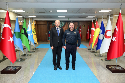 Milletvekili Mustafa Yavuz’dan Emniyet Müdürü Kadir Gökçe’ye Hayırlı Olsun Ziyareti