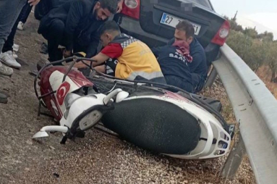 Otomobil Motosiklete Çarptı: 1 Ölü