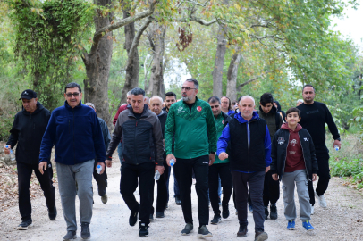 Kestel'de Doğayla İç İçe Birlik Yürüyüşü