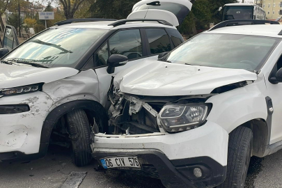 İki Cip Çarpıştı: 1 Yaralı