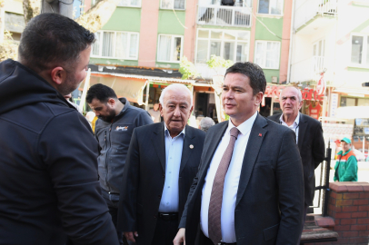 Başkan Aydın’dan Maksem Mahallesini mutlu eden ziyaret