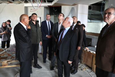 Başkan Bozbey, Gemlik Termal Tesisi ve Atatepe Sosyal Tesisi’nde incelemelerde bulundu