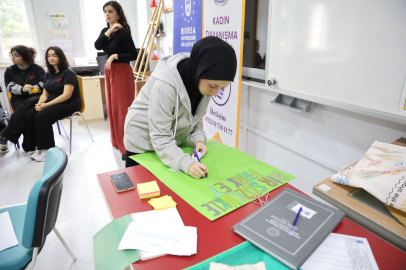 Bursa'da kadına şiddet konusunda farkındalık eğitimi