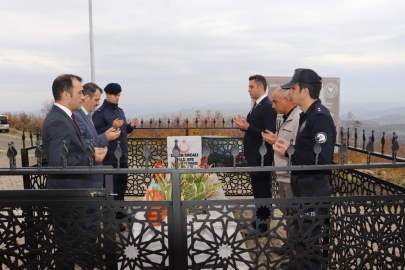 Kaymakam Yıldız'dan ilk ziyaret milli mücadele kahramanı Halil Efe’nin mezarına