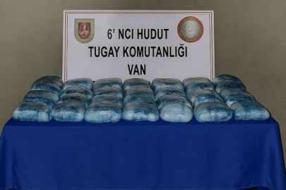 Van'da 31 kilo 120 gram uyuşturucu ele geçirildi