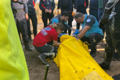 Foça'da Sel Can Aldı