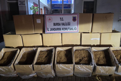 Bursa’da Kaçak Tütün Operasyonu