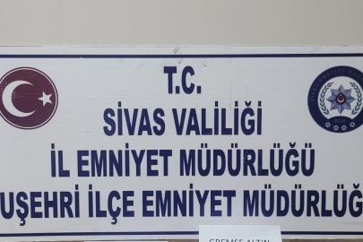 Sivas'ta Sahte Altın Operasyonu