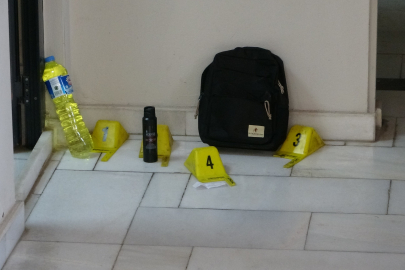 İçerisinde benzin, biber gazı ve adres çıkan çanta polisi alarma geçirdi