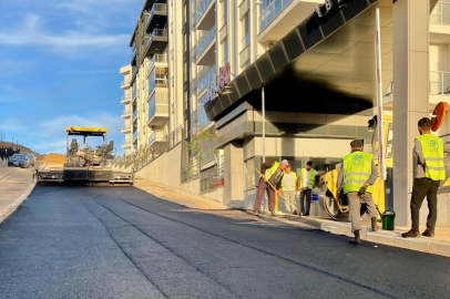 Nilüfer’de ulaşım konforu artıyor: Balkan Mahallesi’nde asfalt çalışmaları sürüyor