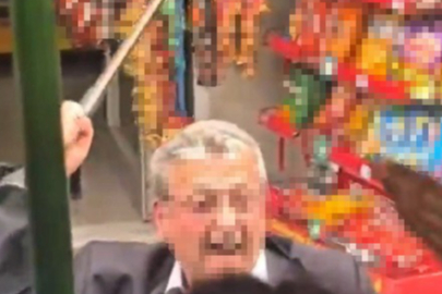 Özel Halk Otobüsünde Bastonlu Kavga