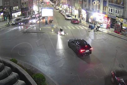 Sivas’ta Trafik Kazaları Kamerada