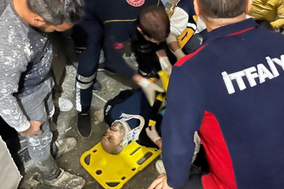 Asansör montajı yapan iki işçi, beşinci kattan asansör boşluğuna düştü