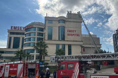 Hastanede Çıkan Yangın Panik Yarattı