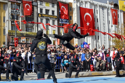 Jandarma komandoların nefes kesen gösterisi! İşte o anlar!