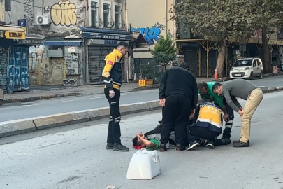 Beyoğlu’nda Çöp Kamyonu Kazası: Bir İşçi Ayağını Kırdı