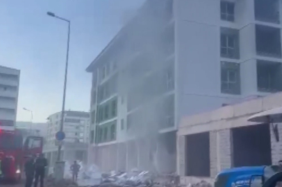 Deprem Konutunda Yangın