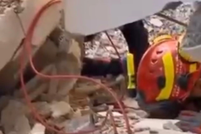 Akustik dinleme cihazı enkazdaki yaşamı tespit etti