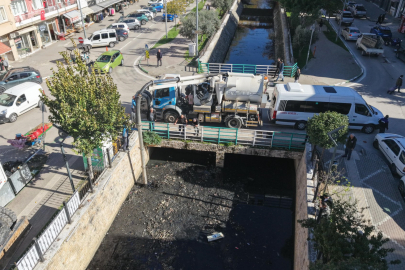 Başkan Deviren, Çarşı Deresi’ndeki Temizlik Çalışmalarını İnceledi