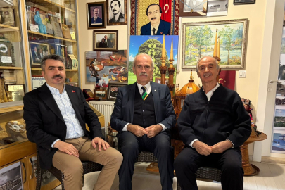 Başkan Yılmaz ve Altepe’den Eski Belediye Başkanı Keskin’e Vefa Ziyareti