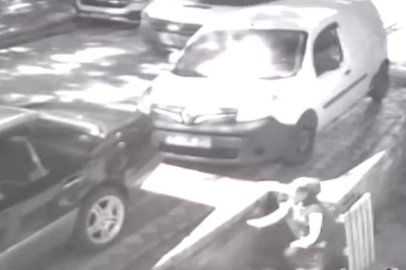 1'i Kadın 2 Hırsız Kameralara Yakalandı