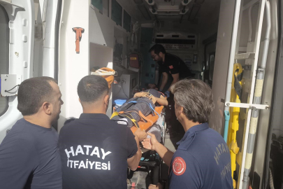 Asansör bakımı için gitmişti, halatla makaranın arasına ayağını sıkıştırdı