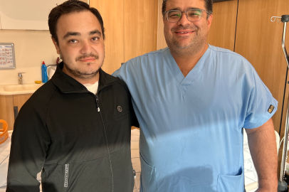 Yutma ve yürüme sorunlarını ameliyatla aştı