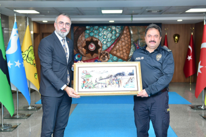 Başkan Erol’dan İl Emniyet Müdürü Gökçe’ye Ziyaret