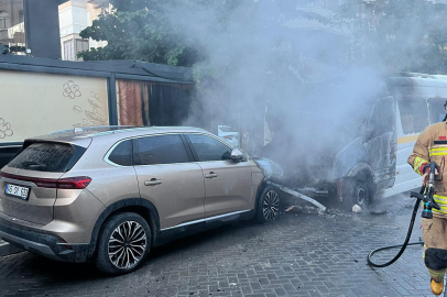 Öğrenci servisi yandı: 13 çocuk ölümden döndü