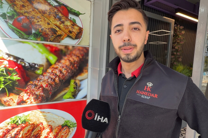 Karpuz çalan hırsız, bu kez kebapçının önünden domates çaldı