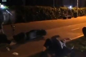 Karşıdan Karşıya Geçerken Scooter Çarptı